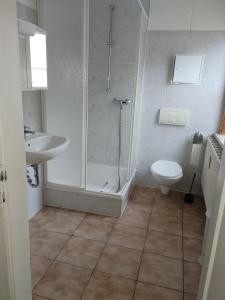 Koupelna v ubytování scheels-ferienwohnung