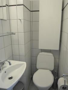 Et badeværelse på Østerbro Apartments 928