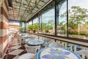 Balkón nebo terasa v ubytování Hotel Atlantica