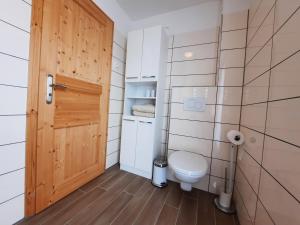 Koupelna v ubytování Ferienhaus Emelie Geiseltalsee