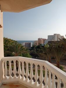 En balkong eller terrasse på Balcón al mar