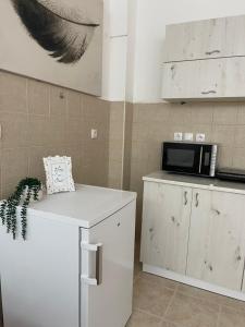 Una cocina o cocineta en Apartman Spark