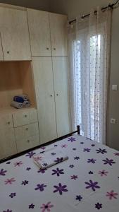 Postel nebo postele na pokoji v ubytování Βlueview