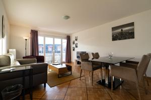 Zona de estar de Los Lorentes Residences Bulle