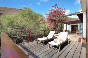 Balkón nebo terasa v ubytování Ecolodge Finca Chafariz