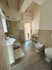 Koupelna v ubytování B&B Venere