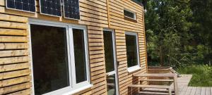 Garður fyrir utan Glamping sever