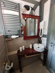 Koupelna v ubytování Hotel b&b altes hinterhäusel