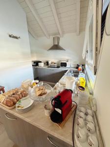 Kuchyň nebo kuchyňský kout v ubytování B&B Venere