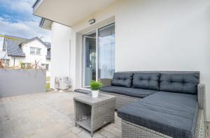 Χώρος καθιστικού στο Apartamenty Porto