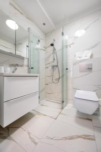 Ванная комната в Apartamenty Porto