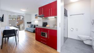 Cucina o angolo cottura di Anstatthotel Goldau - self-check-in