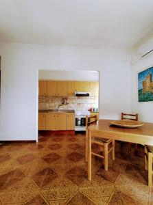 Kuchyň nebo kuchyňský kout v ubytování Aeolian view