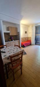Χώρος καθιστικού στο La casa di Minù