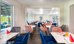 Posedenie v ubytovaní Tisza-tó Apartmanpark