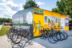 Jazda na bicykli v okolí ubytovania Tisza-tó Apartmanpark
