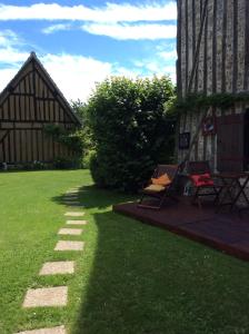 Zahrada ubytování Ancien Relais de Poste