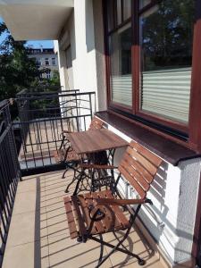 Balkon lub taras w obiekcie Kawalerka Perła