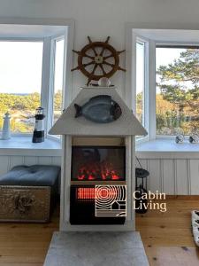Fotografie z fotogalerie ubytování Seaside cabin with terrace and ocean view v destinaci Lillesand