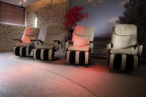Posezení v ubytování Hotel Niedźwiadek
