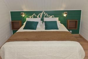 Ένα ή περισσότερα κρεβάτια σε δωμάτιο στο Domaine-Bayard