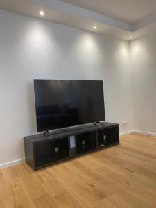 Televízia a/alebo spoločenská miestnosť v ubytovaní Super appartement refait à neuf beaucoup de charme