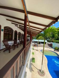 Bazén v ubytování Ocean View Lodge nebo v jeho okolí