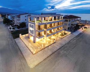 Budova, kde se aparthotel nachází