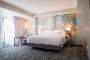 Postel nebo postele na pokoji v ubytování Courtyard by Marriott Ciudad Juarez
