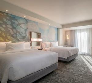 Postel nebo postele na pokoji v ubytování Courtyard by Marriott Ciudad Juarez