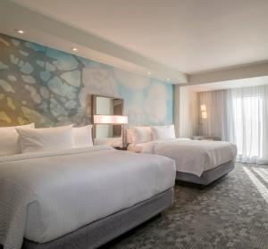 Postel nebo postele na pokoji v ubytování Courtyard by Marriott Ciudad Juarez