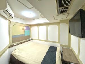 TV a/nebo společenská místnost v ubytování Tabist Hotel Florida Ikebukuro
