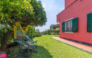A garden outside Stunning Home In Celle Ligure Sv,