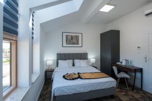 Apartamenty Klifowa 7客房内的一张或多张床位