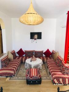 O zonă de relaxare la Essaouira