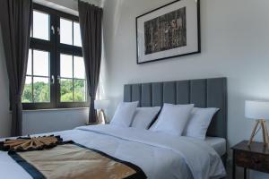 Apartamenty Klifowa 7客房内的一张或多张床位