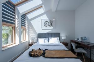 Apartamenty Klifowa 7客房内的一张或多张床位