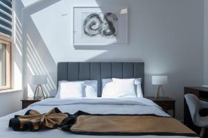 Apartamenty Klifowa 7客房内的一张或多张床位