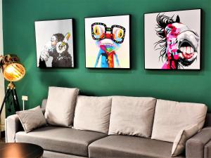 Χώρος καθιστικού στο Sofa Potato Homestay