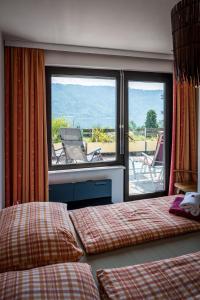 Posteľ alebo postele v izbe v ubytovaní Wohnung Seeblick