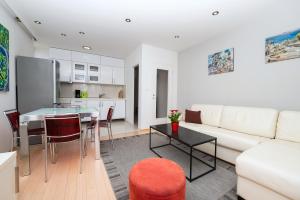Posezení v ubytování Luxury apartment Silvana in the city center