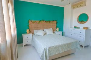 Ένα ή περισσότερα κρεβάτια σε δωμάτιο στο Casa Lanzarote Experience
