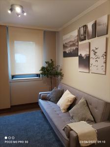 Część wypoczynkowa w obiekcie Apartamento Piscina 2G by Urraca Suites Viveiro