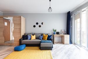 Część wypoczynkowa w obiekcie SuperApart Stalowa 39 Modern Unit with Kitchen & Wifi
