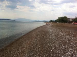 a view of the beach from the shoreline at Demos Studios in Kandia +1 photo