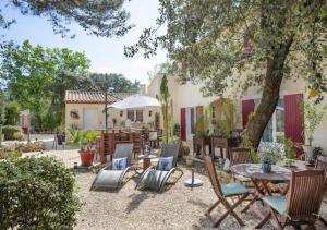 Zahrada ubytování Les Jardins d'Holi proche Uzès