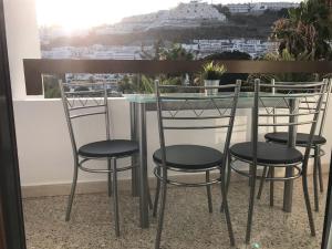 Balkón nebo terasa v ubytování Apartment 3 minutes from Puerto Rico beach