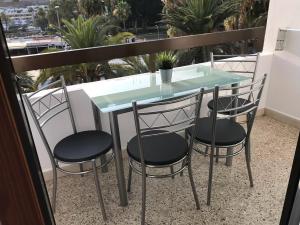 Balkón nebo terasa v ubytování Apartment 3 minutes from Puerto Rico beach