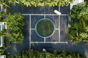 an overhead view of a park in a city at Sailing Club Signature Resort Phu Quoc in Phu Quoc