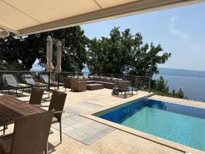 Bazen v nastanitvi oz. blizu nastanitve Villa Maranata-5 stars-pool-spa-gym-free parking-privacy